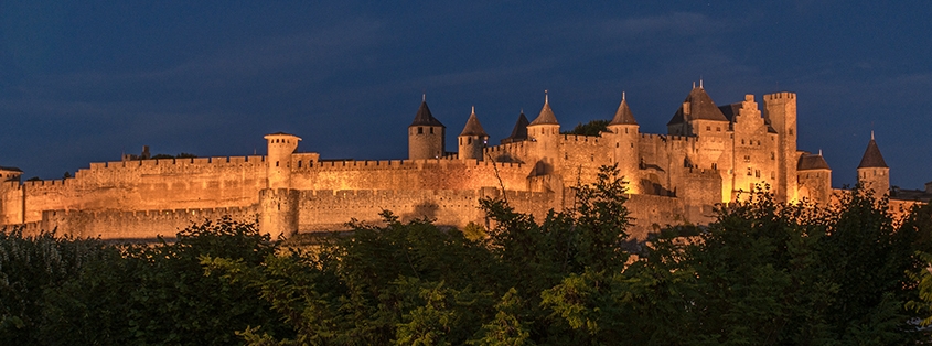 Vue de la cité de Carcassonne, pour un divorce amiable réussi